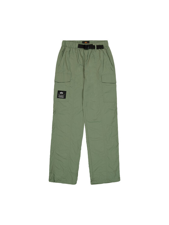 Alpha Industries Alpha Industries Spodnie cargo Nylon Cargo Pant Zielony Straight Leg