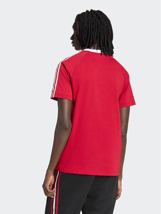 adidas adidas Koszulka techniczna Manchester United Originals Czerwony Slim Fit