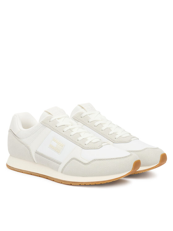 Tommy Jeans Tommy Jeans Снікерcи Tjm Runner Casual EM0EM01617 Écru