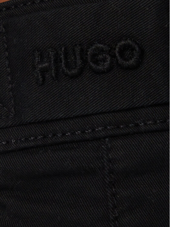HUGO HUGO Stoffshorts Craysen 50556891 Schwarz Straight Fit