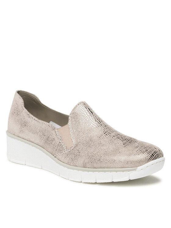 Rieker Rieker Pantofi 537B0-62 Bej