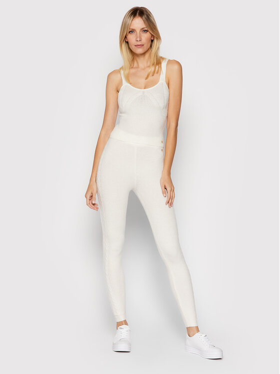 Top Serena W1BR49 Z2QA0 Bianco Slim Fit