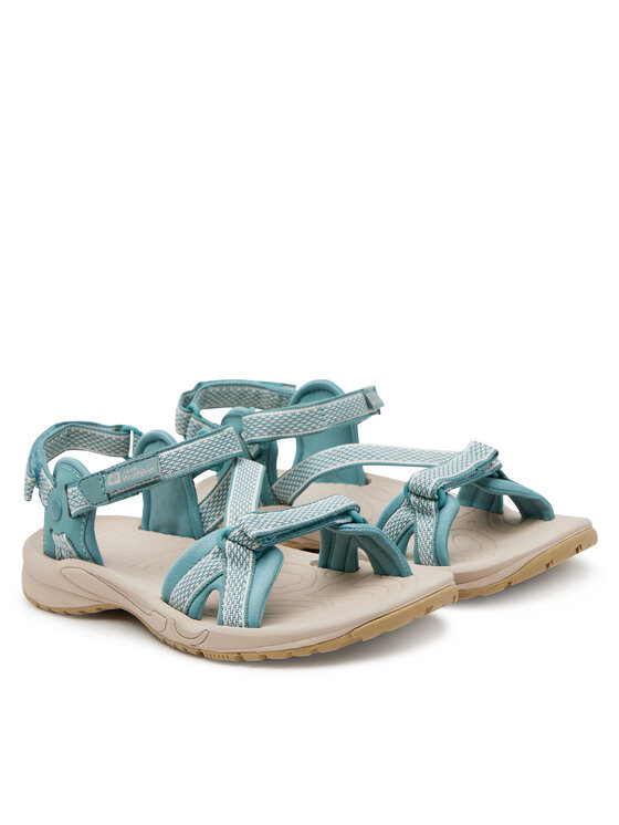 Jack Wolfskin Jack Wolfskin Σανδάλια Lakewood Ride Sandal M 4019041 Τυρκουάζ