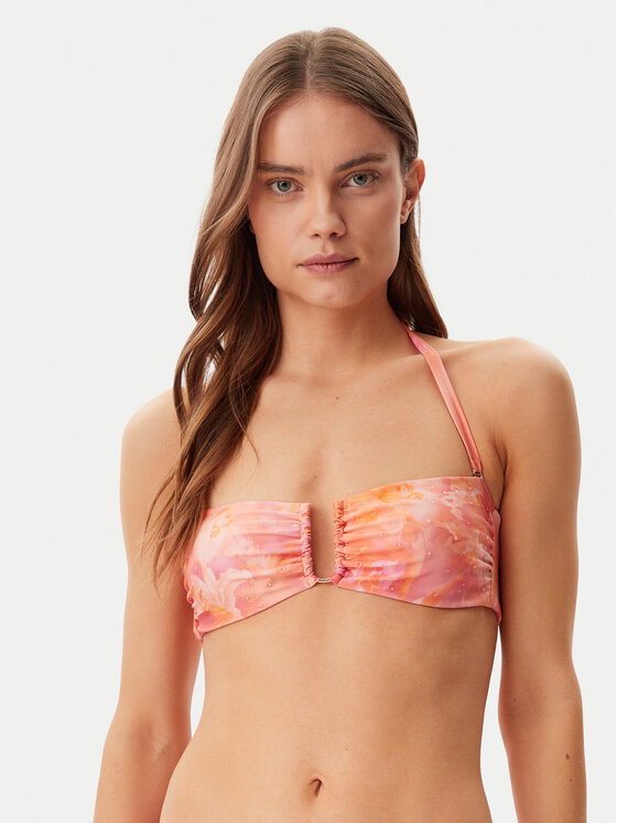 Guess Guess Bikini partea de sus E5GJ01 KCR12 Roz