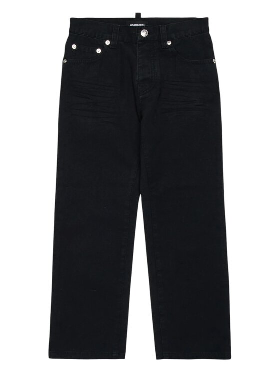 Chinosy Dsquared2, Rozmiar 16Y, Czarne, dq2672