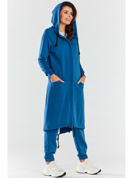 Infinite You Infinite You Bluza M278 Niebieski Basic Fit