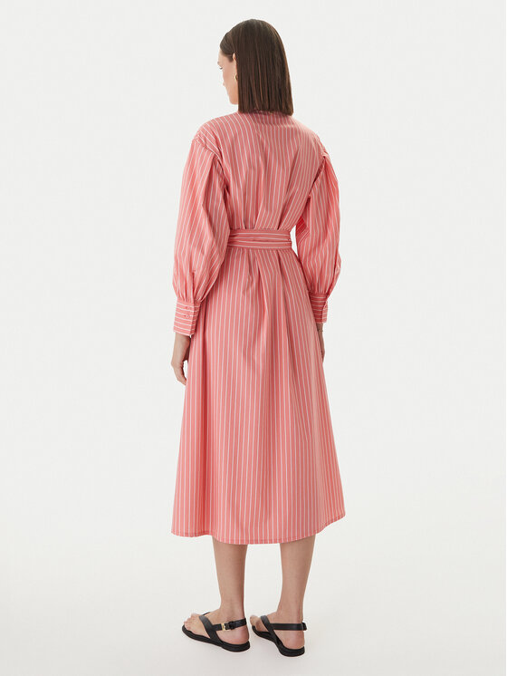 LOLA CASADEMUNT LOLA CASADEMUNT Сукня-сорочка MS2616039 Кораловий Regular Fit