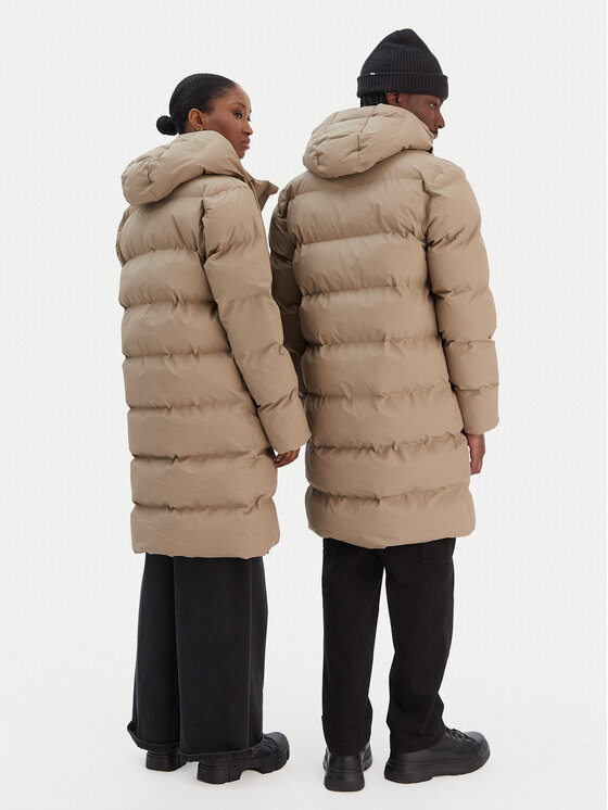 Rains Rains Ziemas jaka Unisex 15130 Bēšs Regular Fit