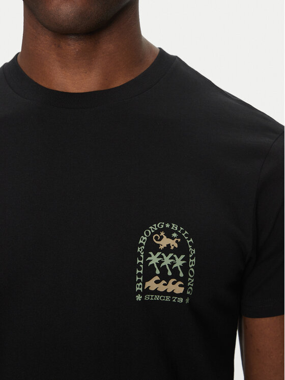 Billabong Billabong T-särk EBYZT00308 Must Regular Fit