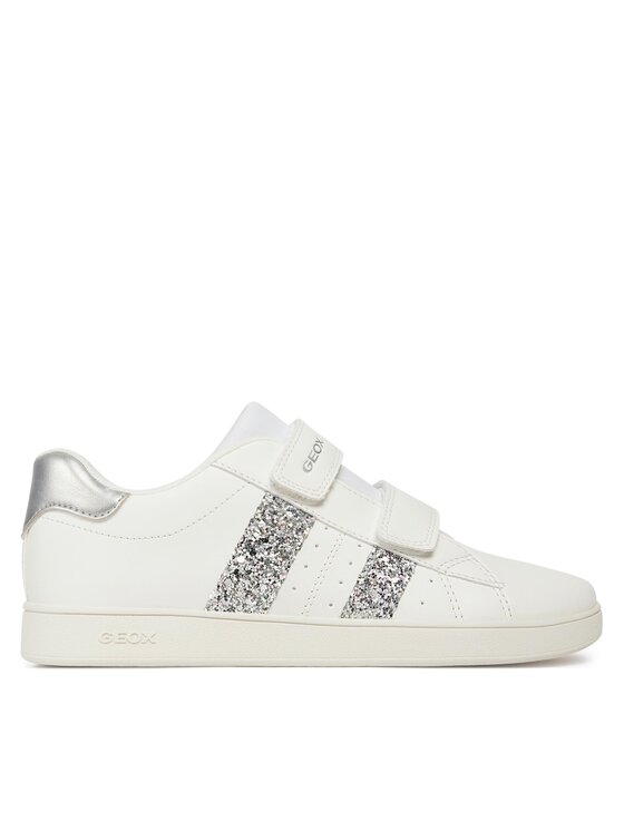 Geox Geox Tenisice J Eclyper Girl J45LRA 000BC C0007 D Bijela