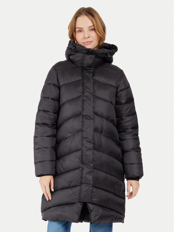 Didriksons Kurtka zimowa Marion 505408 Czarny Regular Fit