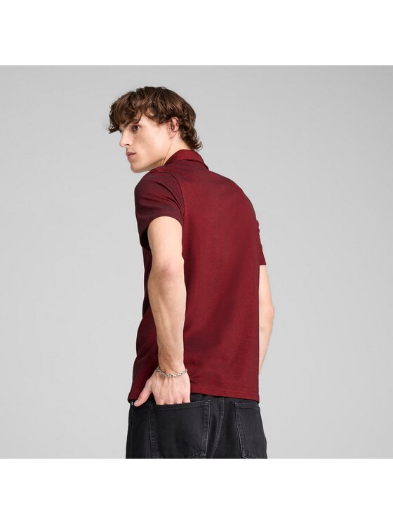 Puma Puma Polo 630186 Czerwony Regular Fit
