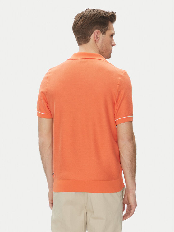 BOSS BOSS Polo marškinėliai H-Jianluca 50537654 Oranžinė Regular Fit