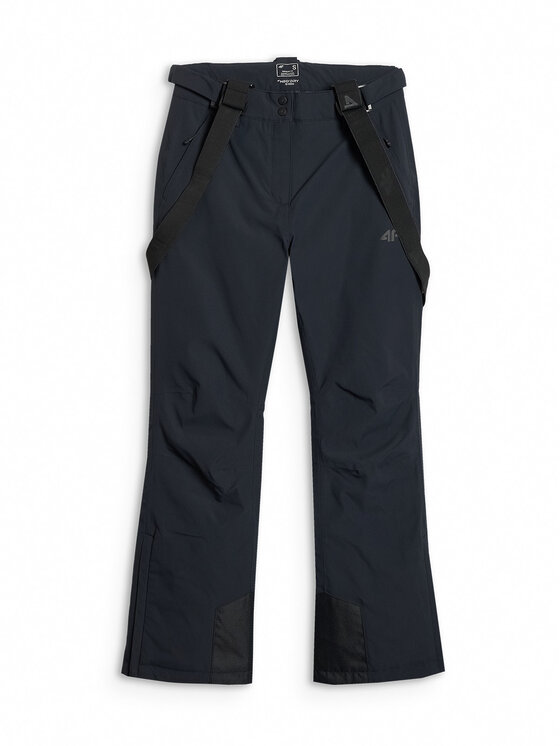 4F 4F Spodnie narciarskie SKIWEAR Czarny Regular Fit