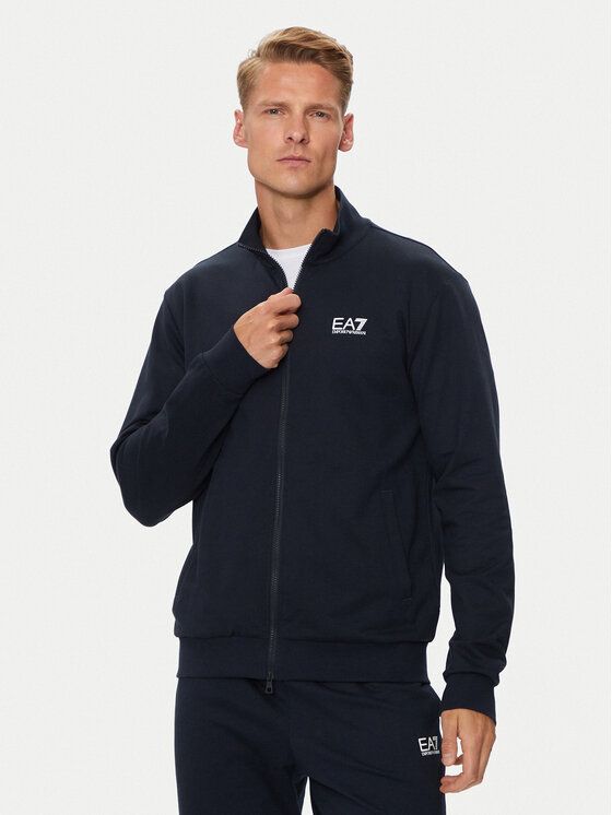 EA7 Emporio Armani EA7 Emporio Armani Trenerka 8NPV61 PJVRZ 1562 Tamnoplava Regular Fit