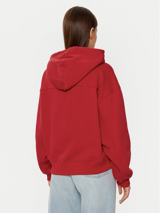 Gap Gap Džemperis 523563-17 Raudona Relaxed Fit