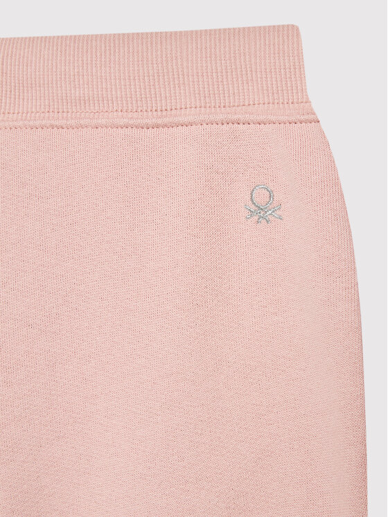 United Colors Of Benetton Pantaloni in maglia 1036AF002 Rosa Regular