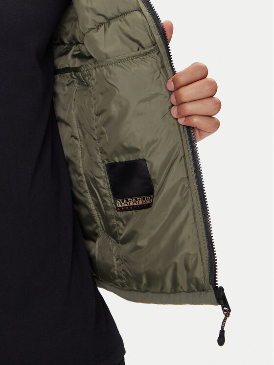 Napapijri Napapijri Kurtka zimowa A-Gesar H NP0A88U3 Zielony Regular Fit