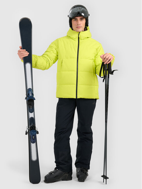 4F 4F Kurtka narciarska SKIWEAR Zielony Regular Fit