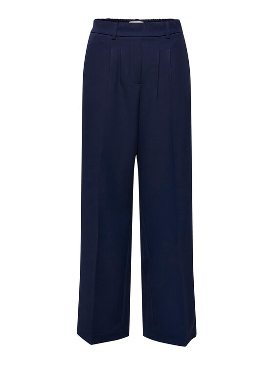 JDY JDY Hlače 15310534 Tamnoplava Straight Fit