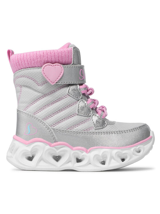 Skechers Zābaki Heart Chaser 20287N/GYPK Pelēks