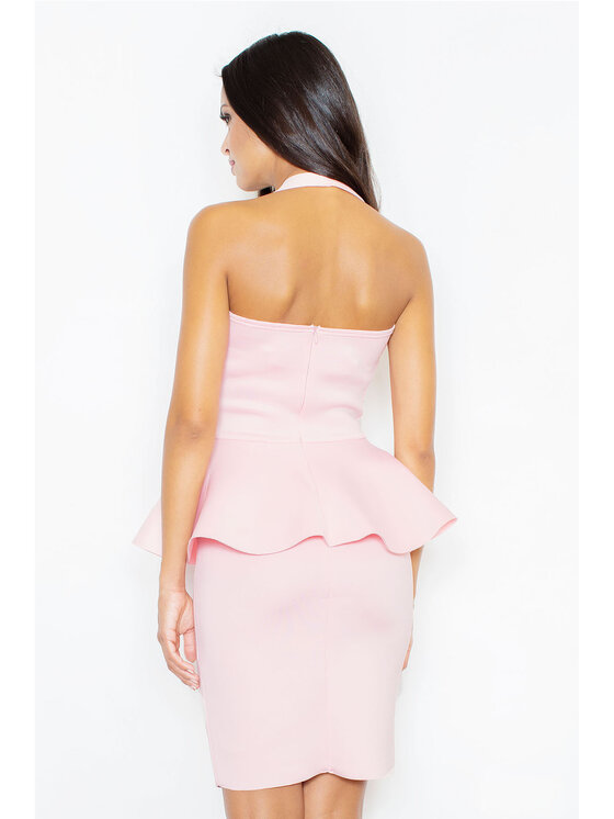 FIGL FIGLFIGL Vestito M368 Rosa Regular Fit