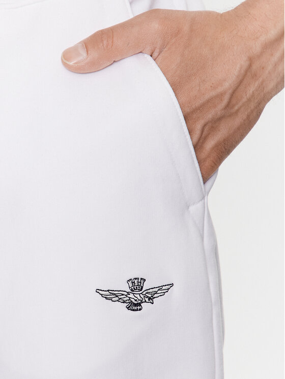 Aeronautica Militare Aeronautica Militare Spordidressid 231TF022F459 Valge Regular Fit