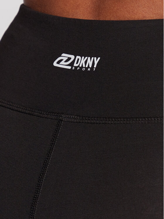 DKNY Sport DKNY Sport Legginsy DP2P3142 Czarny Slim Fit