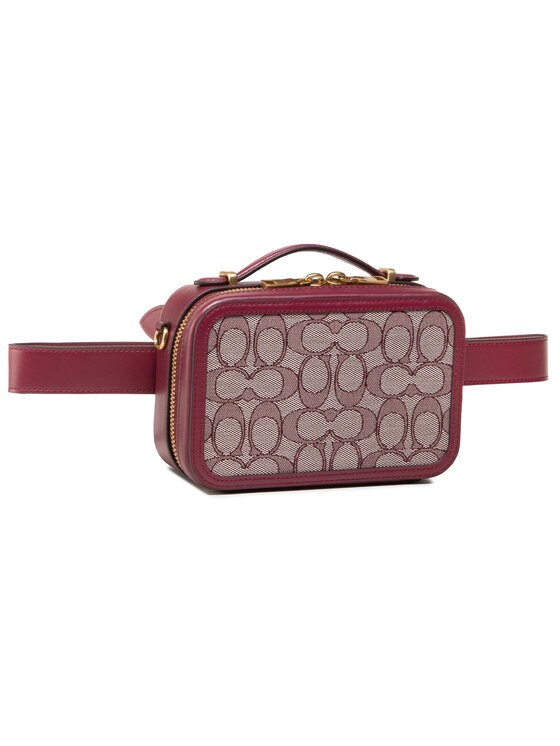Coach Coach Torbica za okrog pasu﻿ Sig Jcq Alie Bbg 4813 B4RH5 Bordo rdeča