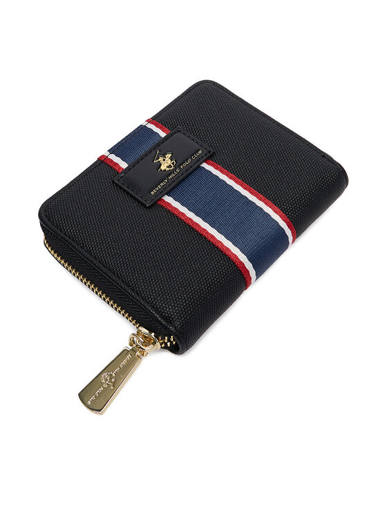 Beverly Hills Polo Club Beverly Hills Polo Club Портфейл CEO-BHPC-W1-005-AW25 Черен