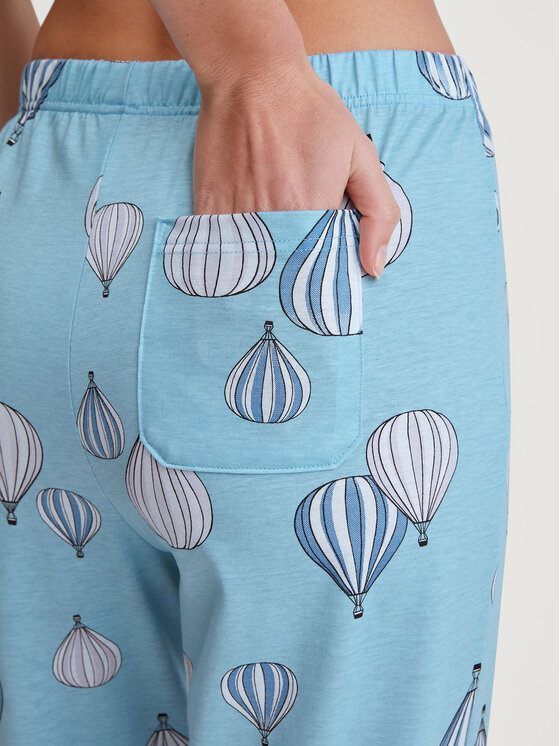Calida Calida Pyžamové kalhoty 29148 Modrá Regular Fit