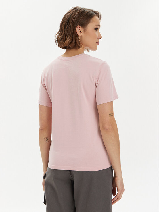 Wrangler Wrangler T-Shirt 112350309 Różowy Regular Fit