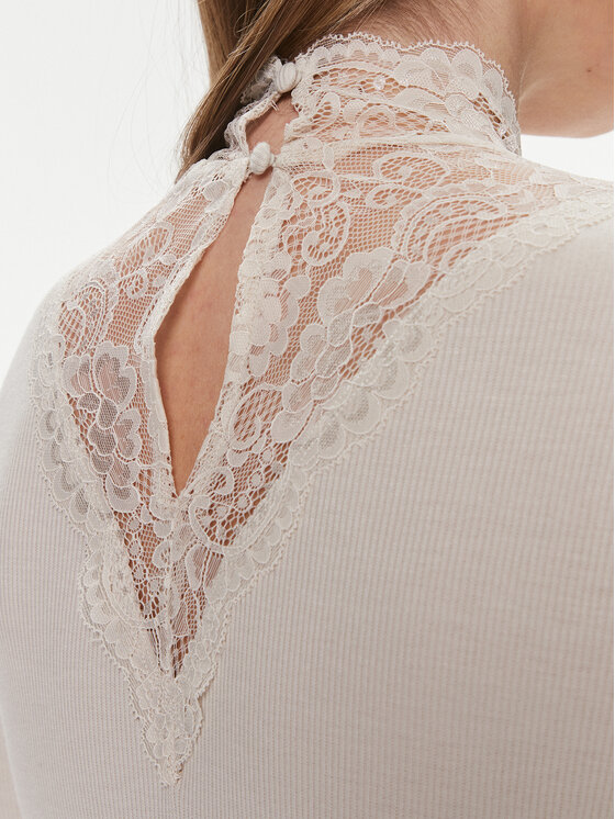 ONLY ONLY Bluse Luxi 15310698 Beige Regular Fit