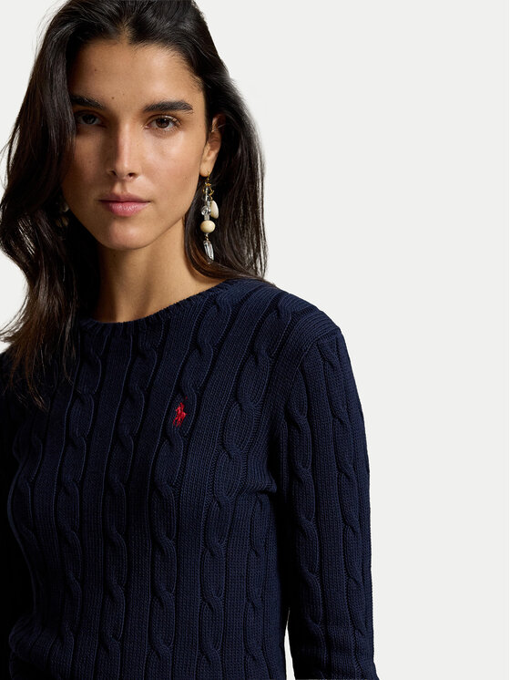 Polo Ralph Lauren Polo Ralph Lauren Svetr 211971869008 Tmavomodrá Slim Fit