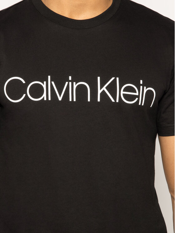 T-shirt Logo K10K104063 Nero Regular Fit