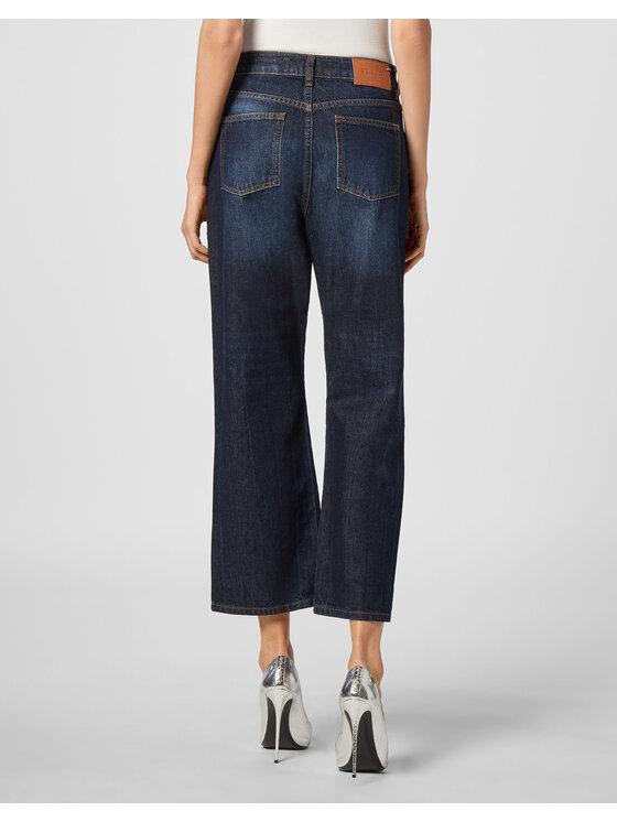 PHILIPP PLEIN PHILIPP PLEIN Jeansy 1373 Błękitny Loose Fit