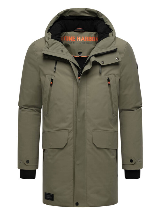 Stone Harbour Stone Harbour Kurtka zimowa Kitraan Zielony Regular Fit