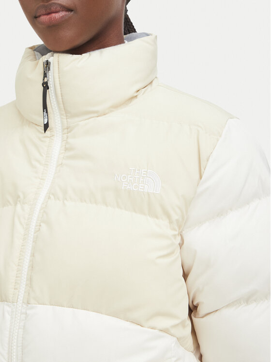 The North Face The North Face Зимно яке Saikuru NF0A8GCB Светлобежов Boxy Fit