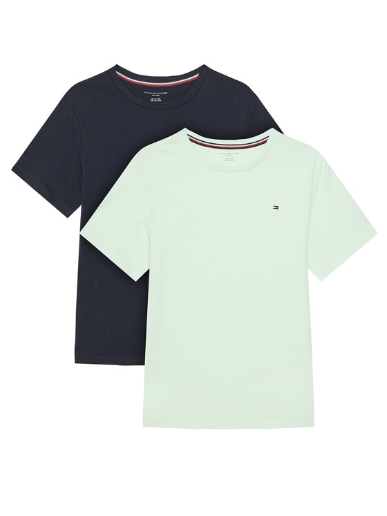 Komplet 2 t-shirtów Tommy Hilfiger, Rozmiar 12/14Y, Kolorowy, UB0UB00310