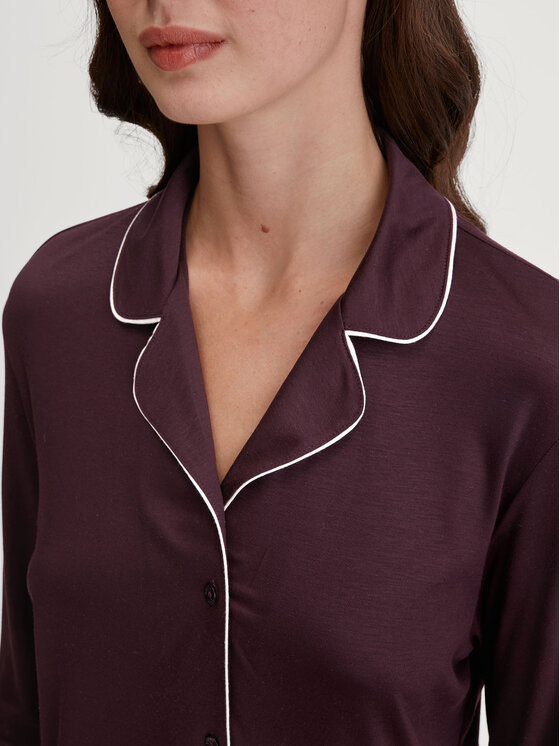 Calida Calida Piżama 42955 Fioletowy Regular Fit