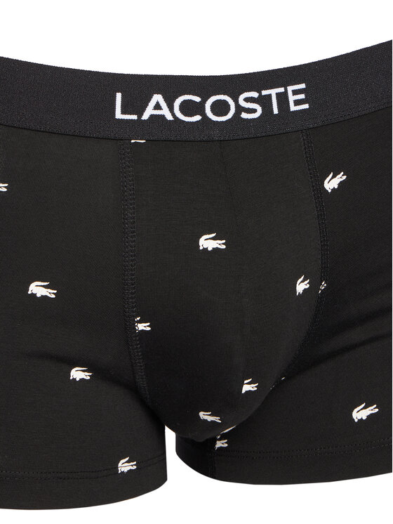 Lacoste Lacoste Komplekti kuulub 3 paari boksereid 5H1299 Must