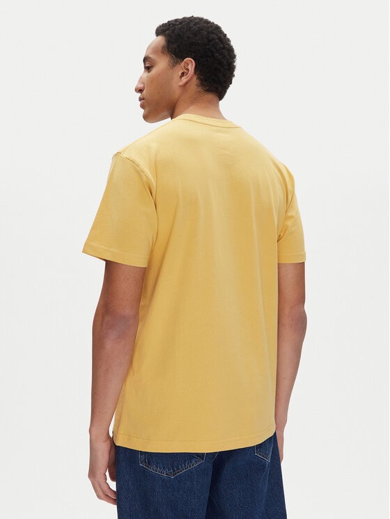 DC DC T-shirt ADYZT05377 Žuta Heritage Fit