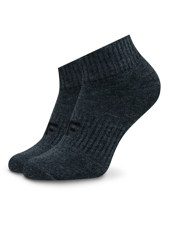 4F 4F Set di 5 paia di calzini corti da bambini 4FJWAW23USOCM235 Grigio