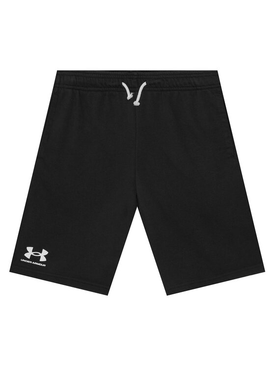 Under Armour Under Armour Szorty sportowe UA RIVAL TERRY SHORT 1377255 Czarny Regular Fit