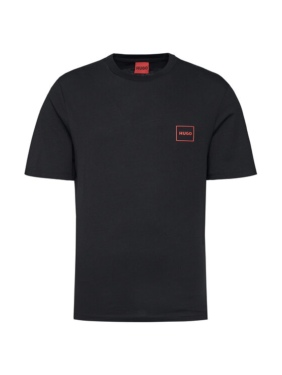 HUGO HUGO Set dveh majic Dugopak 50548566 Črna Regular Fit