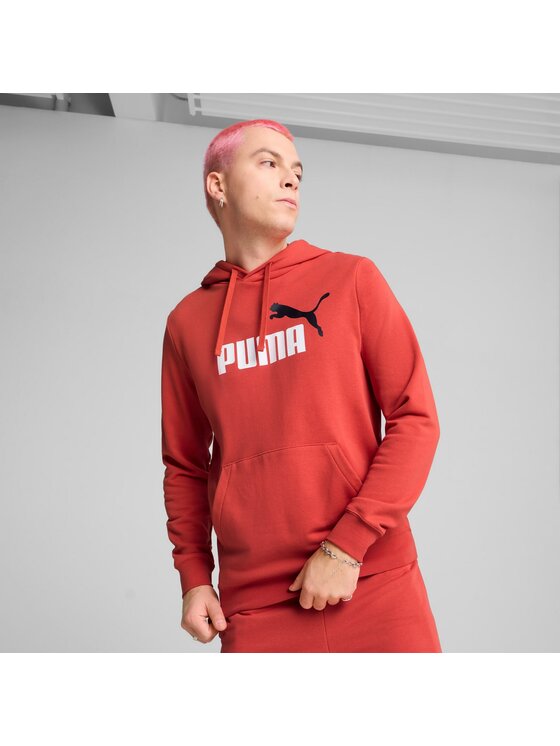 Puma Puma Bluza 684712 Czerwony Regular Fit