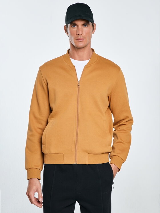 BIG STAR BIG STAR Bluza WLADORB Brązowy Basic Fit