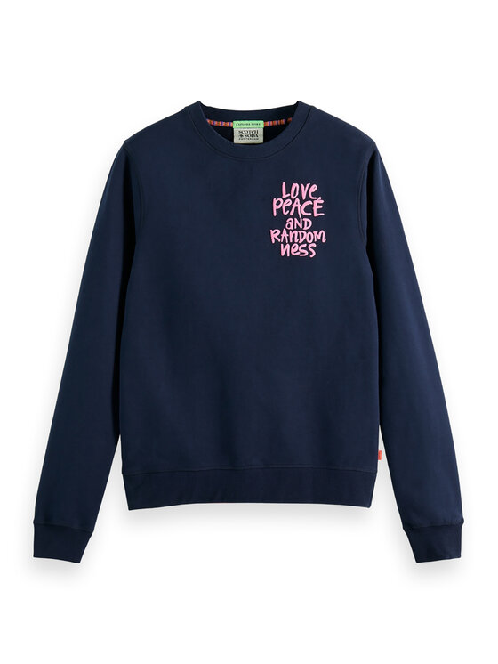 Scotch & Soda Scotch & Soda Majica dugih rukava 169764 Tamnoplava Regular Fit