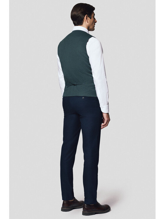 Lancerto Lancerto Kamizelka Sorgono KA131125000002 Zielony Slim Fit