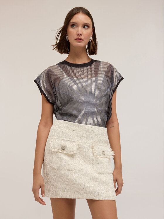 Motivi Motivi Maglione M034W003731N0Z4 Nero Regular Fit